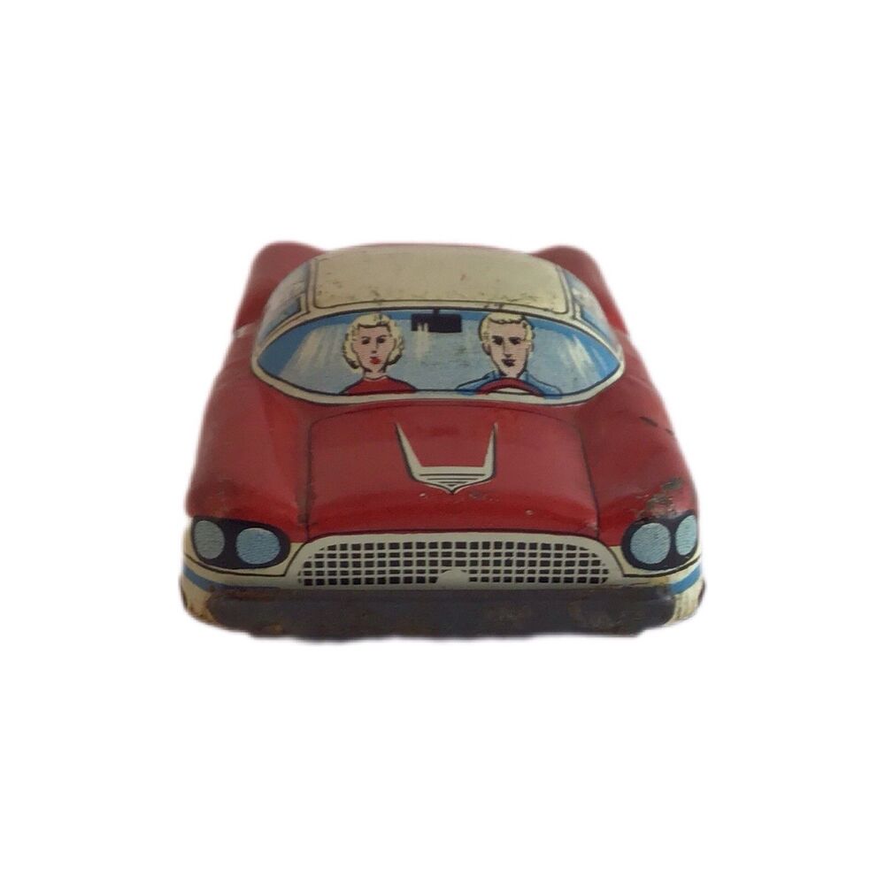 1950s Japanese tin litho friction car